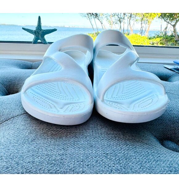 DAWGS Women’s Z Sandals Size 7 - White - Picture 6 of 10